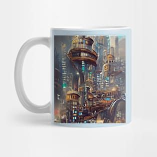 Futuristic Slum Dog Millionaire Mug